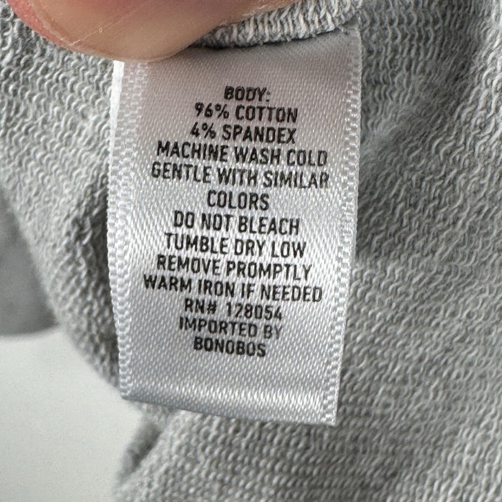 Bonobos Stretch Quarter-Zip Grey Pullover - Picture 5 of 7